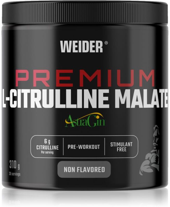 Weider Premium L-Citrulline Malate aide aux performances sportives 310 g