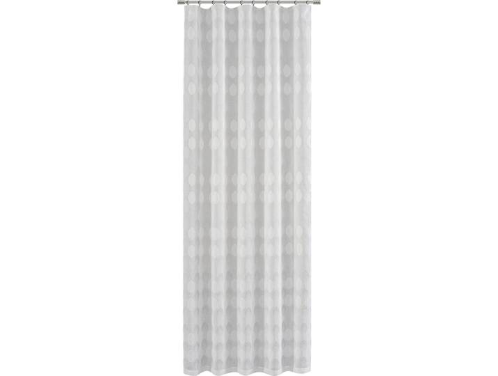 Vorhang Emily hellgrau Polyester B 135 cm Transparent