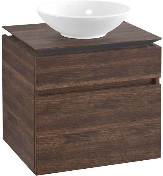 Villeroy und Boch Villeroy & Boch Legato Waschtischunterschrank B56800VH 60x55x50cm, Arizona Oak