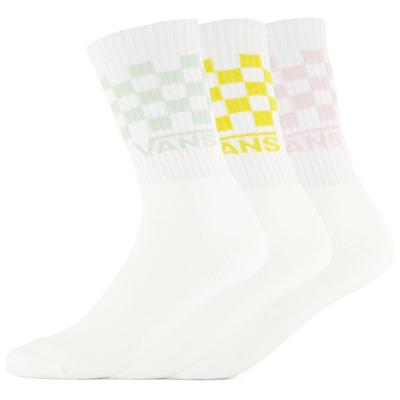 Vans - Classic Check Crew - Multifunktionssocken 34,5-38 | EU 34,5-38 weiß