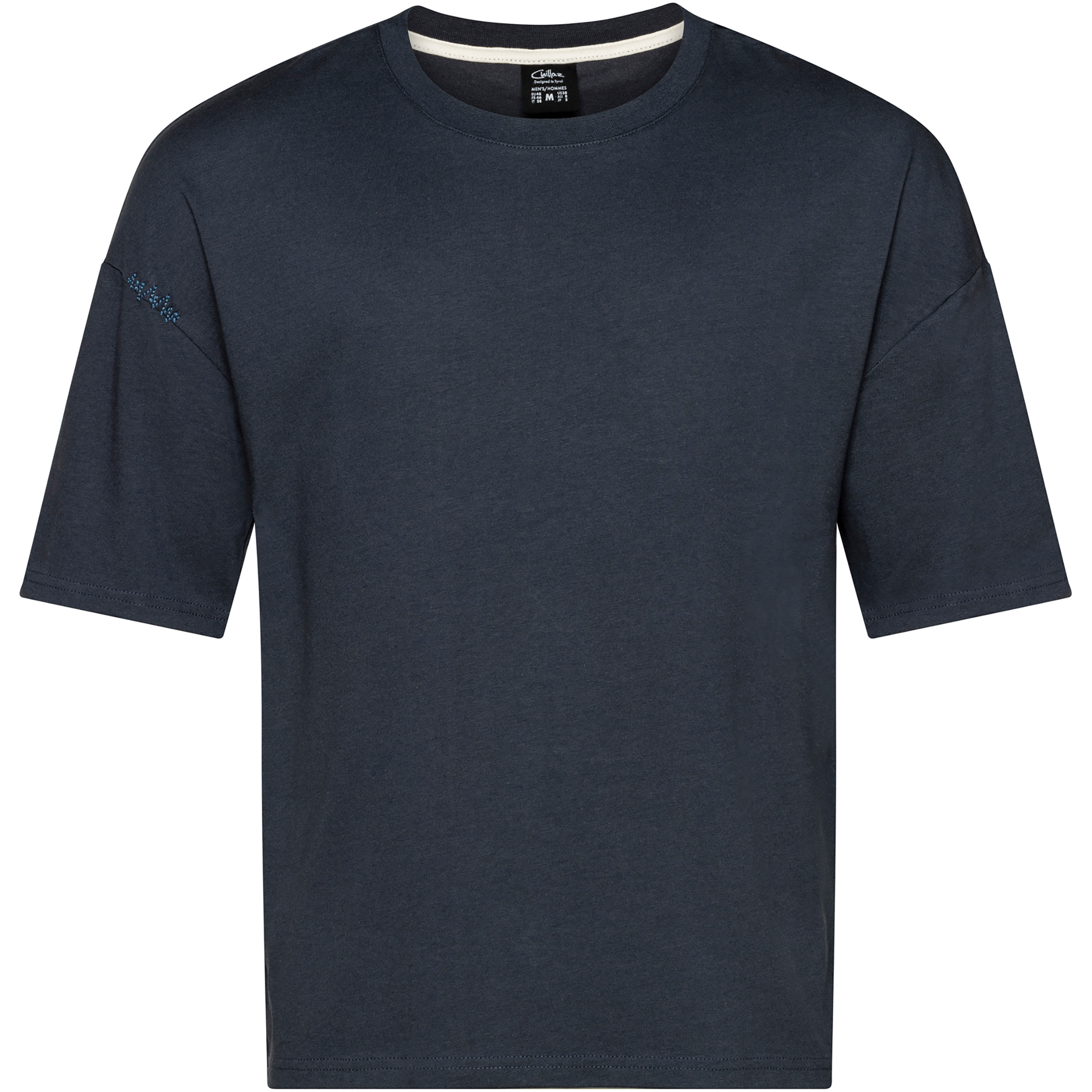 Chillaz Bozeman Mountain Logo Herren T-Shirts blau Größe XL Alpinklettern | Sportklettern | Bouldern Hautfreundlich