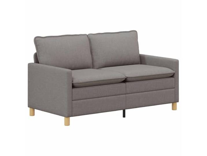 Makastle Sofa Couch Taupe 156 x 81 x 87,5 cm Stoff