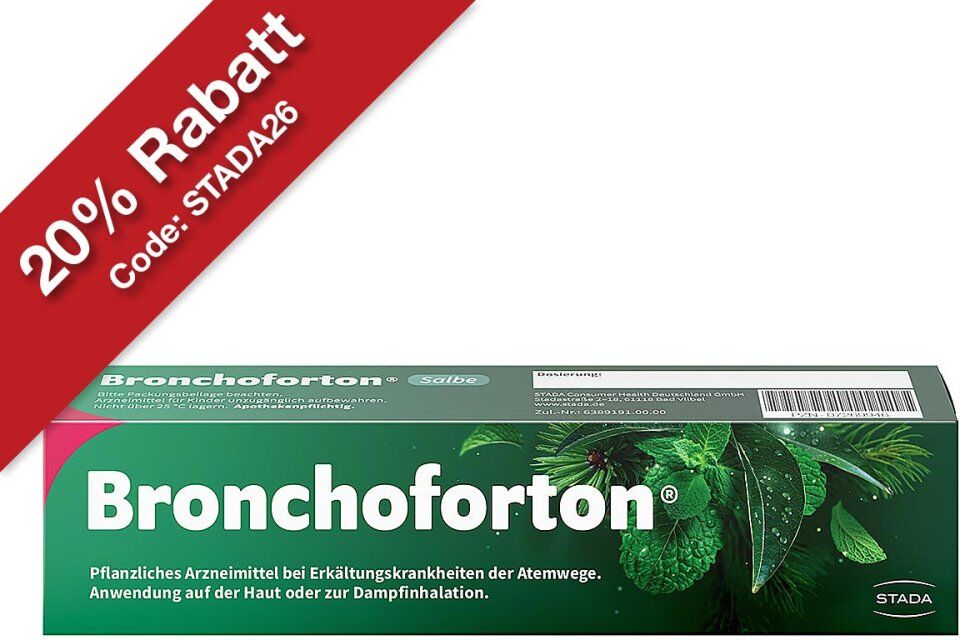 Bronchoforton Erkältungssalbe mit Eukalyptus