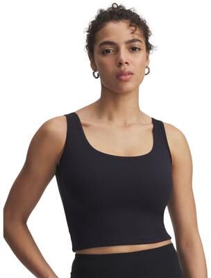 Under Armour Women's Motion Tank Top (Size Medium) Black/Jet Grey, Elastine,Polyester