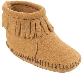 Minnetonka Back Flap - 1 Infant Brown Boot Medium