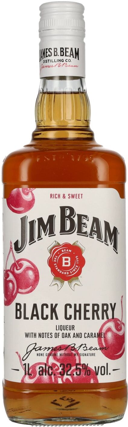 Jim Beam Black Cherry Liqueur 32,5% Vol. 1l
