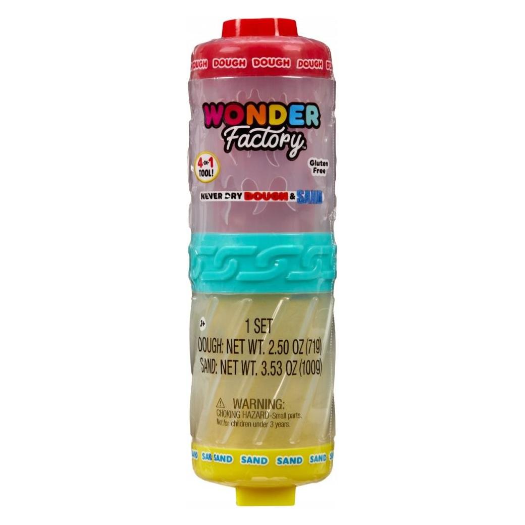 MGA Wonder Factory Never Dry Teig & Sand Rot Gelb (MG533047_595304)
