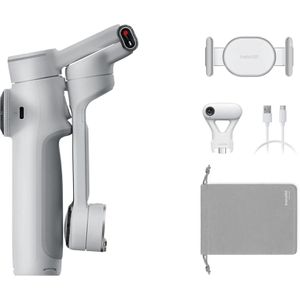 Insta360 Flow 2 Pro AI Tracker Bundle Gimbal, 3-Achsen, für Smartphone, Objektverfolgung mit KI