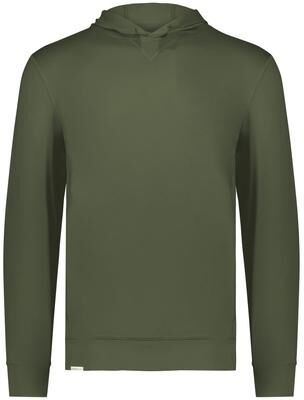 Holloway 222698 Youth Ventura Soft Knit Hoodie in Olive size XL   suede