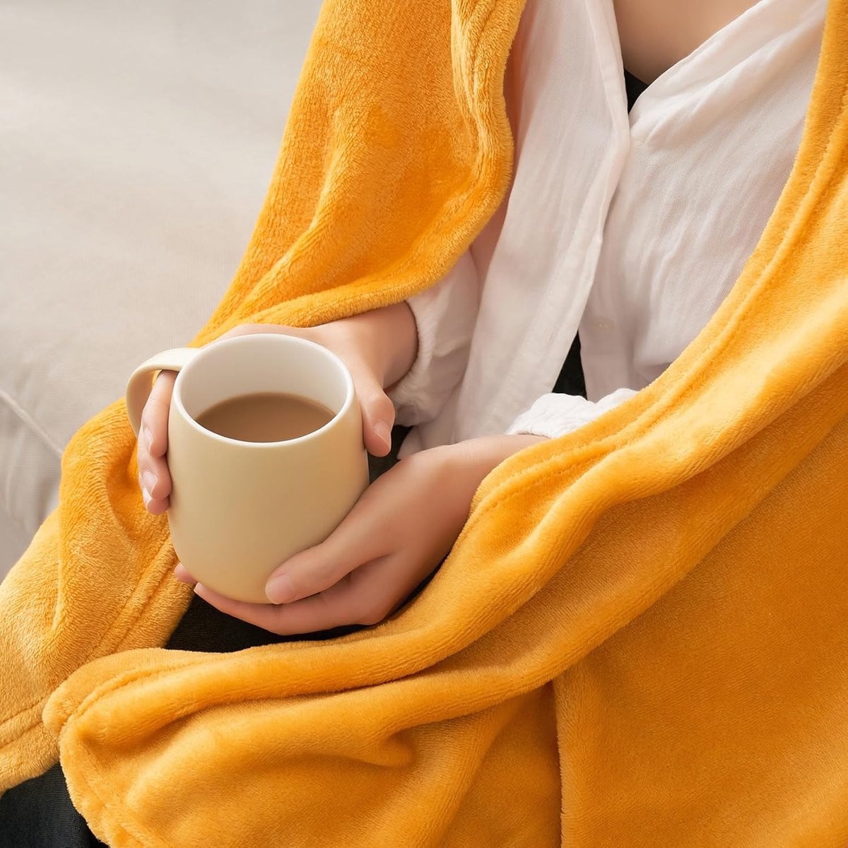 Ibenzoa Zachte en Comfortabele Fleece Dekens in Diverse Kleuren en Maten