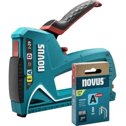 Novus, Tacker + Nagelpistole, Tools J-29 030-0460 Handtacker Klammerntyp Typ 53F, Typ 53, Typ 37, Typ 1