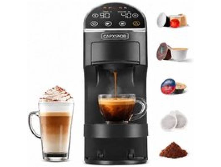 Magician2 Machine À Café 5-En-1 Nespresso Dolce Gusto Lavazza ESE 44Mm 20 Bars 1400W