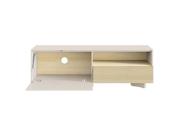 TV-Schrank Distria mit Schublade 140 cm Kaschmir/Vicenza-Eiche