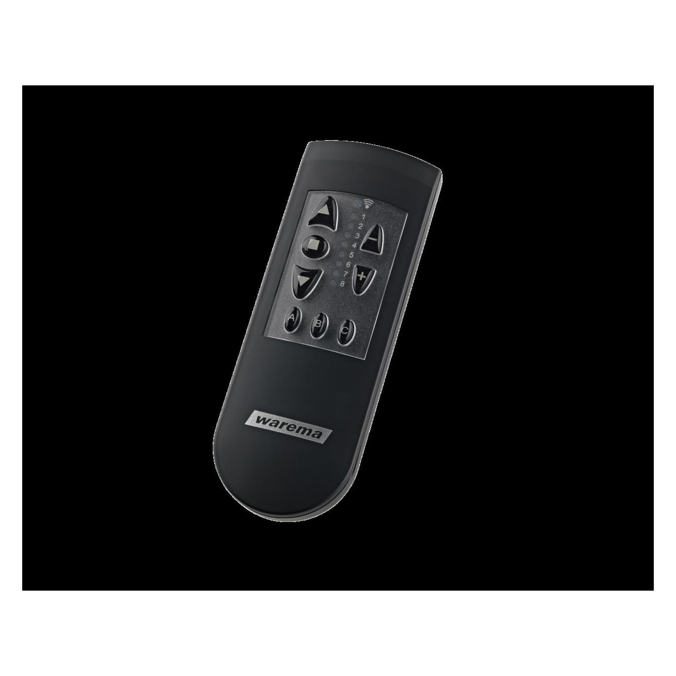 Warema 2035341 EWFS Handsender 8-Kanal schwarz (Gerätespezifische Fernbedienung, Radio Frequency (RF)) (2035341)