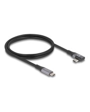 Delock USB-C 40 Gbps gewinkelt links/rechts PD 3.1 Extended Digital/Daten (81131)