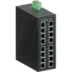 WIENET UMS 16-2G - Switch, 16-Port, Fast Ethernet