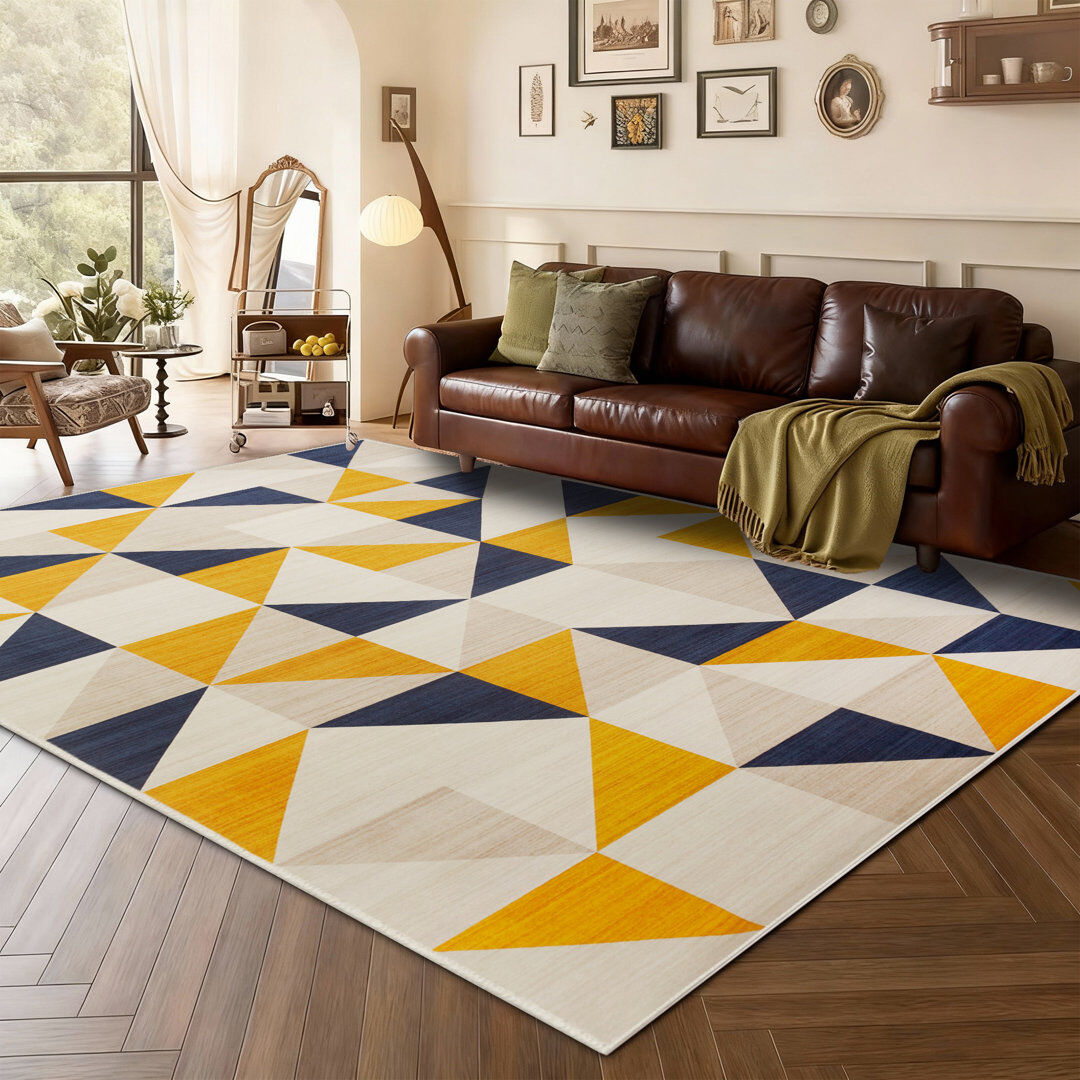 Norden Home Rectangle Abstract Shag Washable BRIO Rectangle 160 x 230 cm