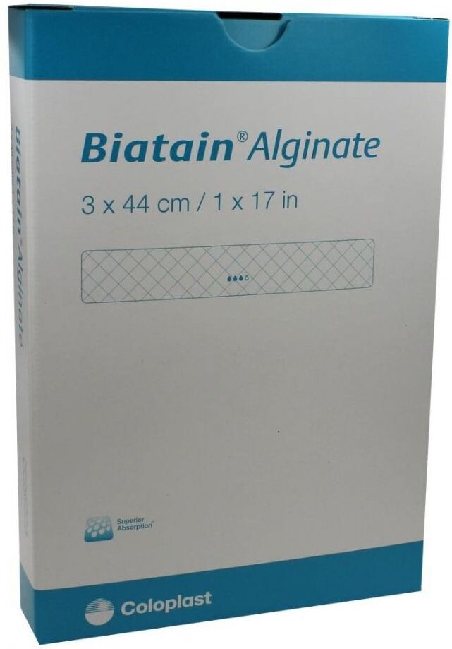 Biatain Alginate Tamponade 44 cm 2 g 5stk