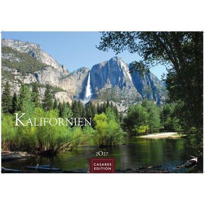 Kalifornien Kalender 2027 – Wandkalender | Fotokalender Nordamerika 35x50cm – Faszinierende Westküste mit ikonischen Motiven von Küste, Wüste und