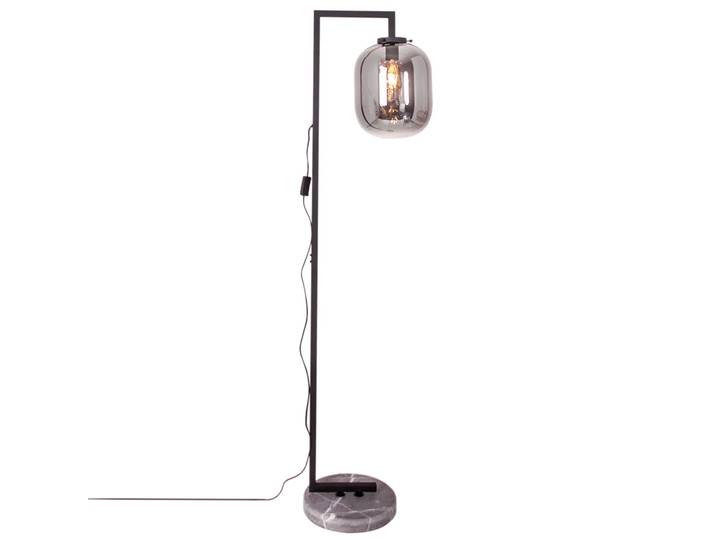 By Rydéns Lampadaire Leola Marbre noir-gris fumé