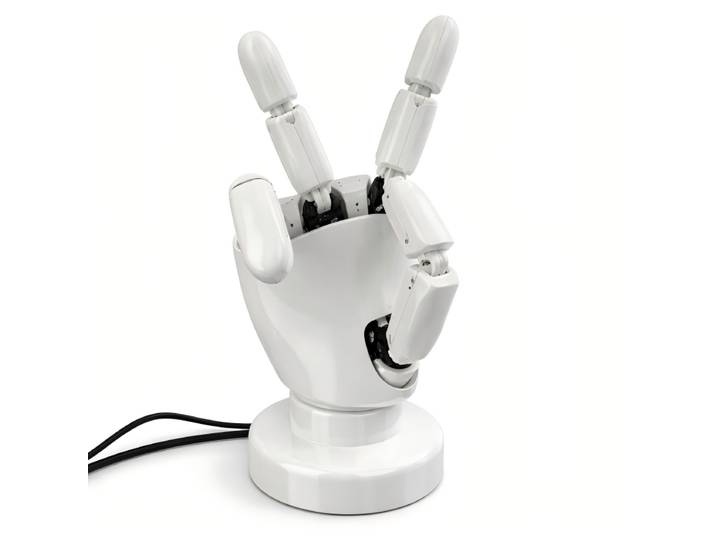 Robot 3D imprimé AmazingHand 8 DOF avec main droite-gauche et moteur PWM / Feetech série pour kit robot programmable Arduino (sans contrôleur)