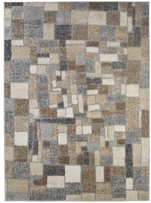 Mayberry Rug Cobblestone Multi Geometric Area Rug