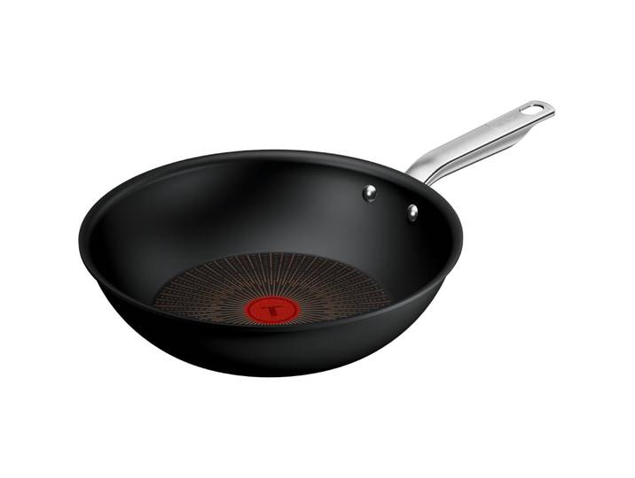 Wokpfanne Tefal Experience 28 cm - Farbe: Schwarz - Bratpfanne
