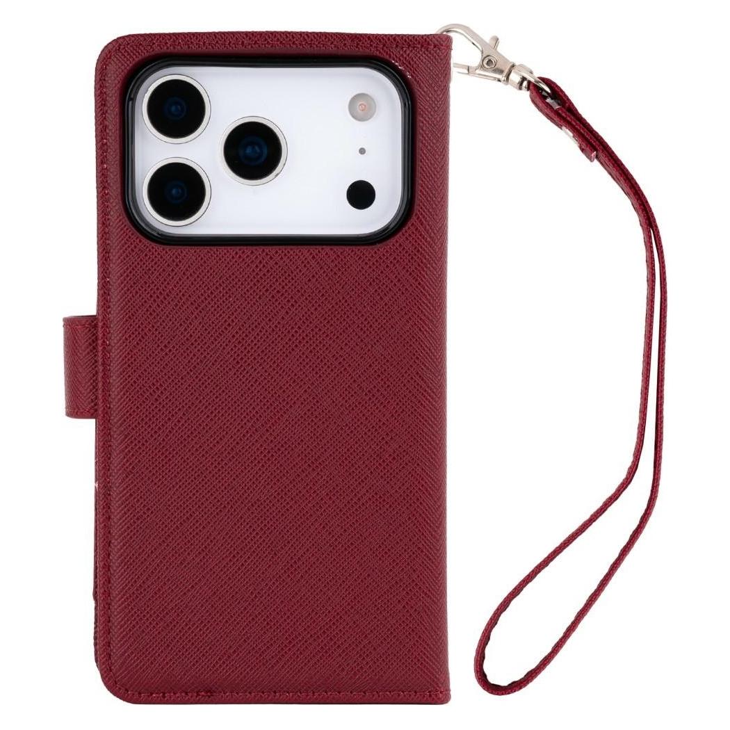 Mercury Case Essential Diary for iPhone 17 Pro / 18 Pro burgundy (Apple iPhone 17 Pro, Apple iPhone 18 Pro) (78777326)