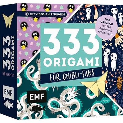 333 Origami – Für Ghibli-Fans – Niedliche Papiere falten, Taschenbuch von , Edition Michael Fischer / EMF Verlag, 978-3-7459-2405-3