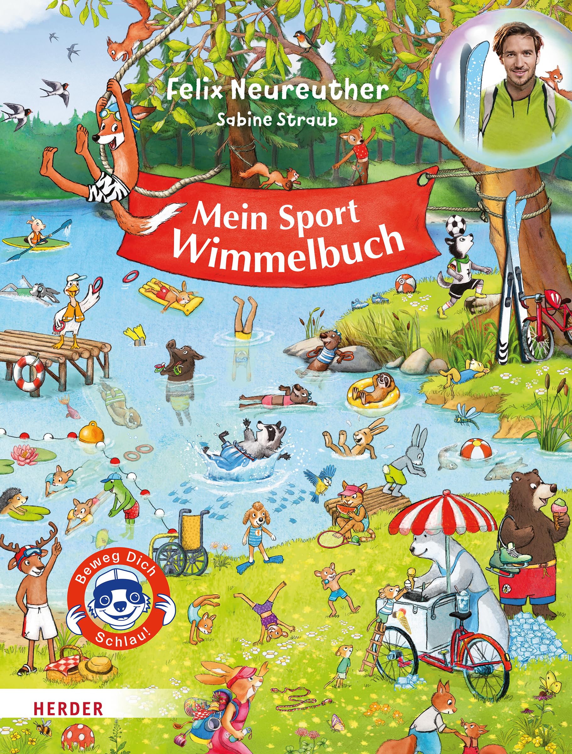 Felix Neureuther - Mein Sport-Wimmelbuch: Beweg dich schlau! - Preis vom 09.10.2026 07:28:09 h