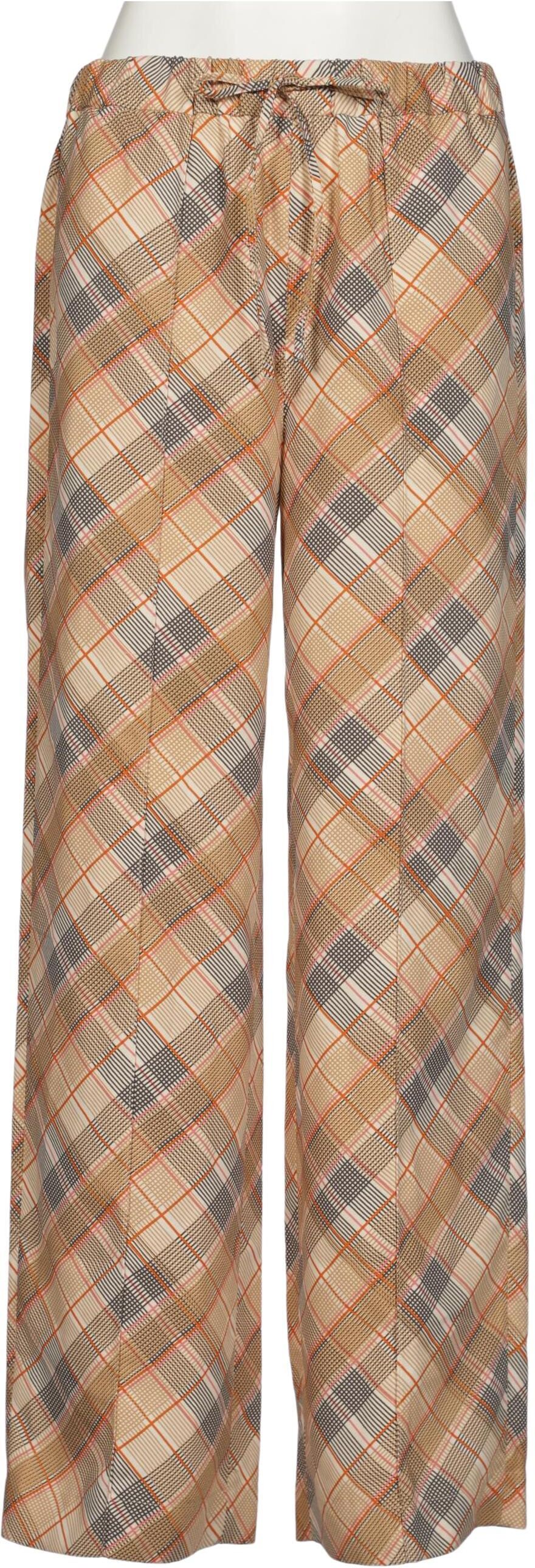 Day Birger et Mikkelsen Damen Stoffhose, Beige, Gr. EU 38, Synthetik - Second Hand