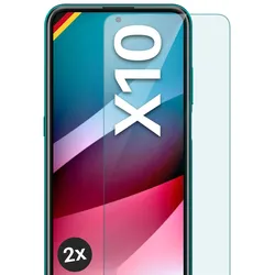 moex Klares Panzerglas für Nokia X10 – passgenaue 9H Schutzfolie für zuverlässigen Displayschutz – ShockProtect Klar