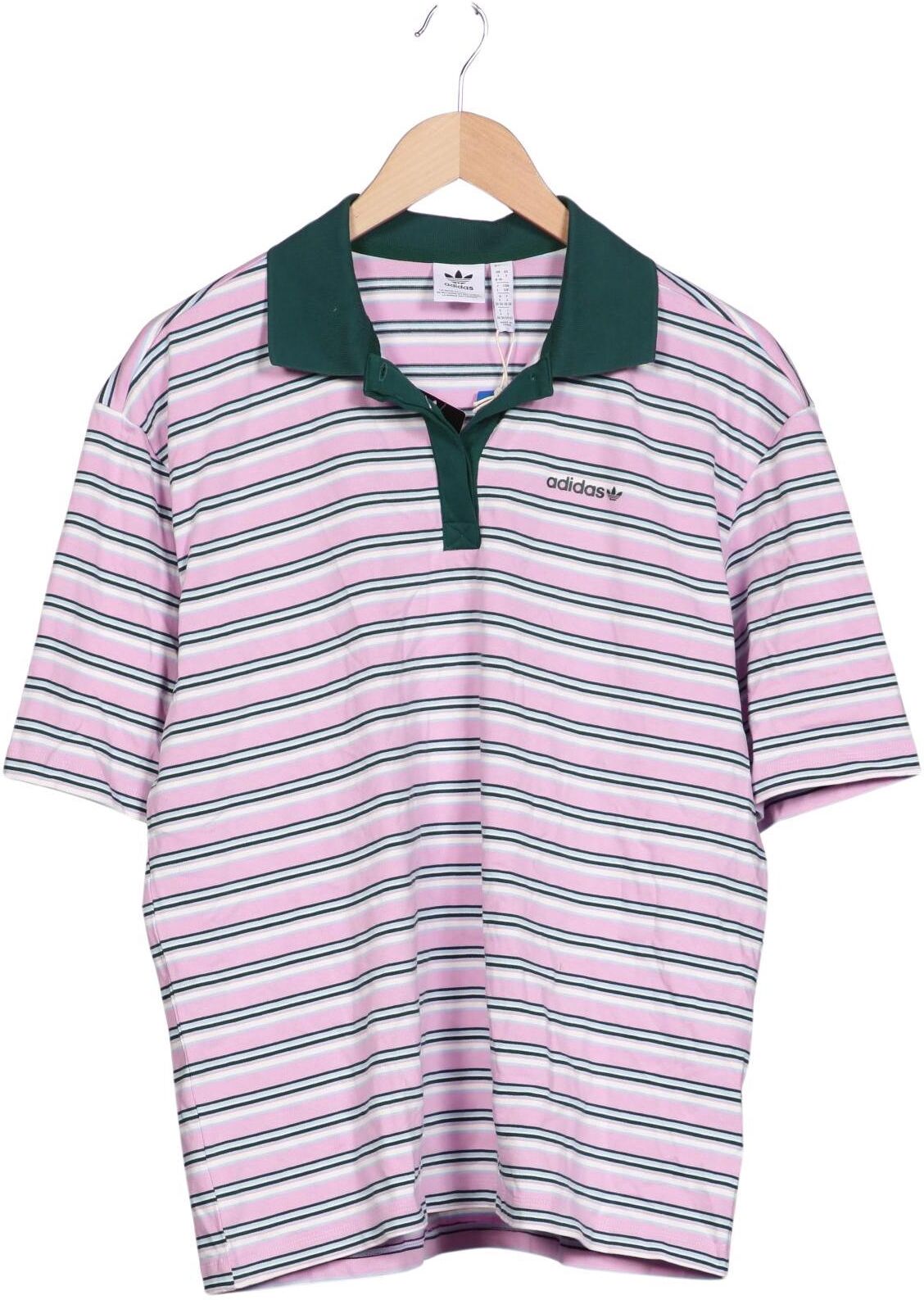 Adidas Originals Herren Poloshirt, Mehrfarbig, Gr. S, Baumwolle - Second Hand