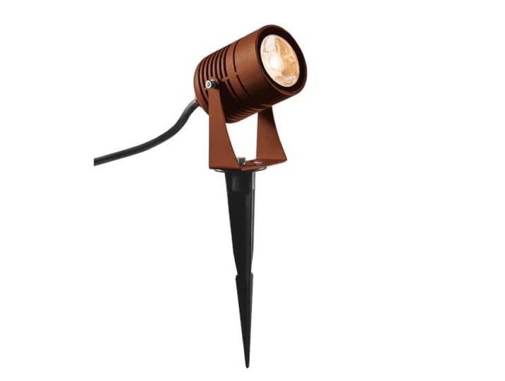 SLV LED SPIKE LED Outdoor Erdspießleuchte\, rost farbend\, IP55\, 3000K\, 40° (1002203)