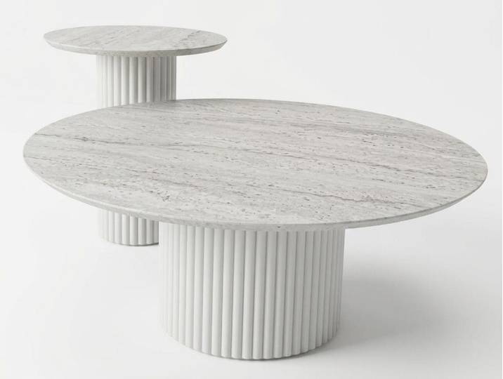 Xlmoebel Couchtisch Modernes Wohnzimmer Set mit Tisch und Beistelltisch (Couchtisch-Set, mit Beistelltisch), Made in Europa