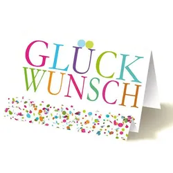 LUMA Glückwunschkarte NM_ATEK265 DIN B6