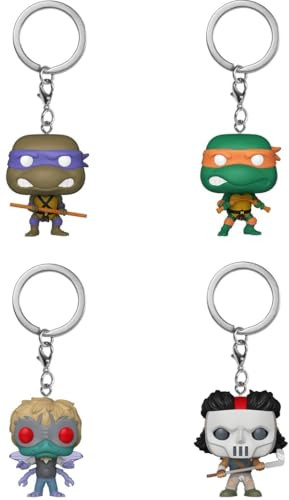 Funko Pop! Sleutelhanger Teenage Mutant Ninja Turtles Leonardo TMNT Retro/Classic