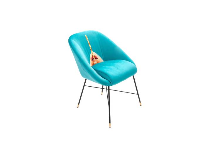 Design Polster Sessel „Toiletpaper Drill“ Multicolor Seletti
