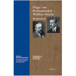 Briefwechsel, Fachbücher von Hugo von Hofmannsthal, Walther Brecht
