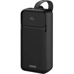 Savio BA-10 (10000 mAh), Powerbank, Schwarz
