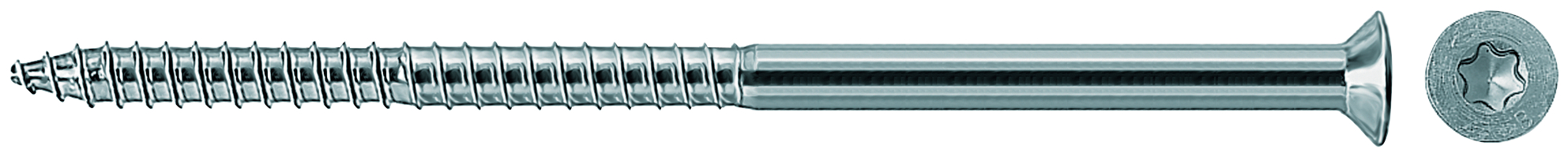 fischer Deutschland Vertriebs GmbH fischer Sicherheitsschraube 7,0 x 87 T Senkkopf 089170