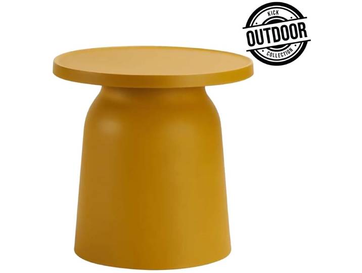 Kick bijzettafel Isla - geel OUTDOOR