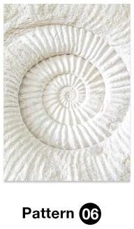 Uplift Treasures Tropical Beach Shell Canvas Wall Art pattern06 7.87 9.84 In