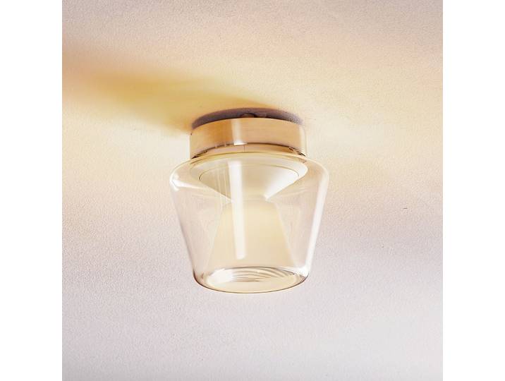 Annex LED Deckenleuchte S Clear/Opal - Serien Lighting Annex S - Wohnzimmer - Design - Glas
