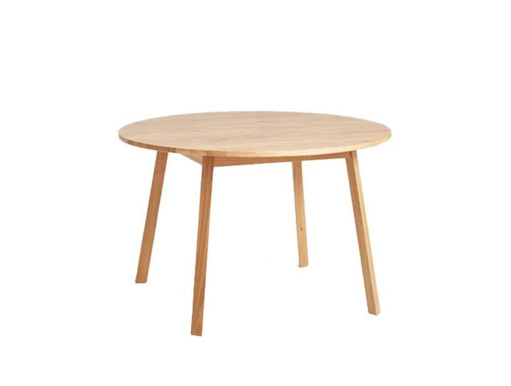 HAY Triangle Leg Esstisch Rund water-based lacquered oak