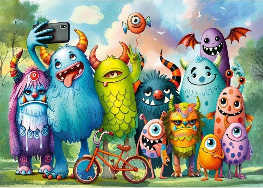 CherryPazzi Puzzel Say Cheese! met 500 stukjes