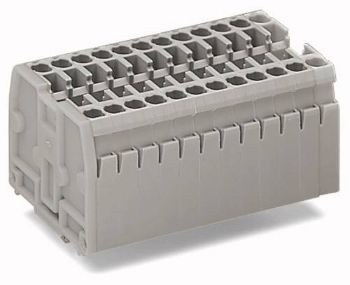WAGO 869-153 Durchgangsklemme Federklemme Grau 100St.