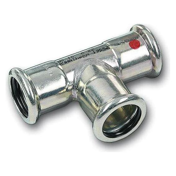 Sanha Galvanized tee Sanha-Therm, extruded, d28 (12413028)