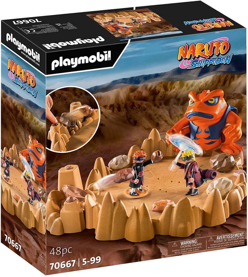 Playmobil Set Naruto Vs. Pain Naruto.