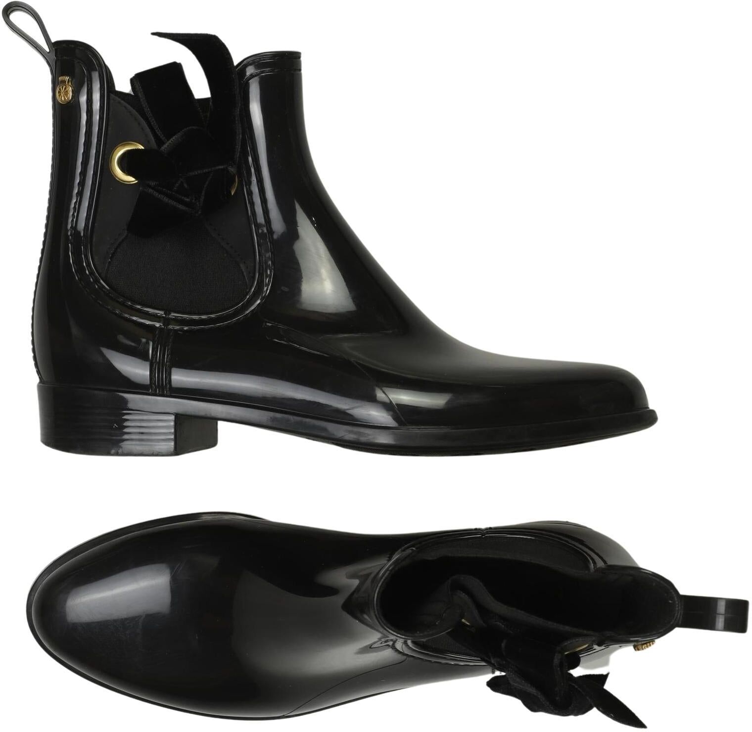 Lemon Jelly Damen Stiefelette, Schwarz, Gr. EU 41, Kunstleder - Second Hand